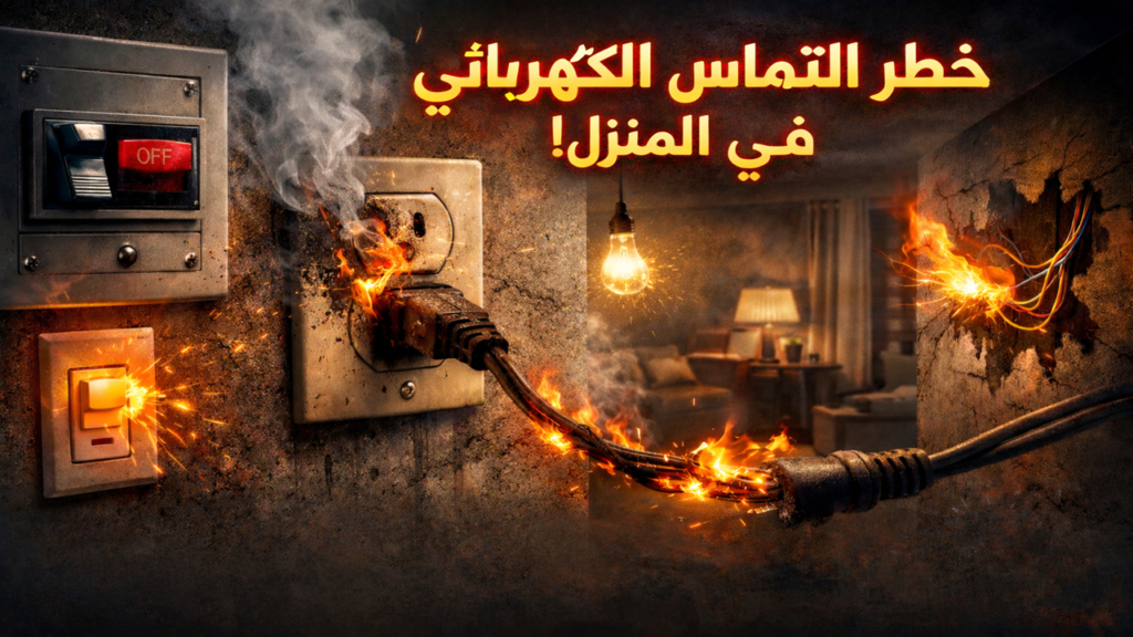 التماس الكهرباء في المنزل