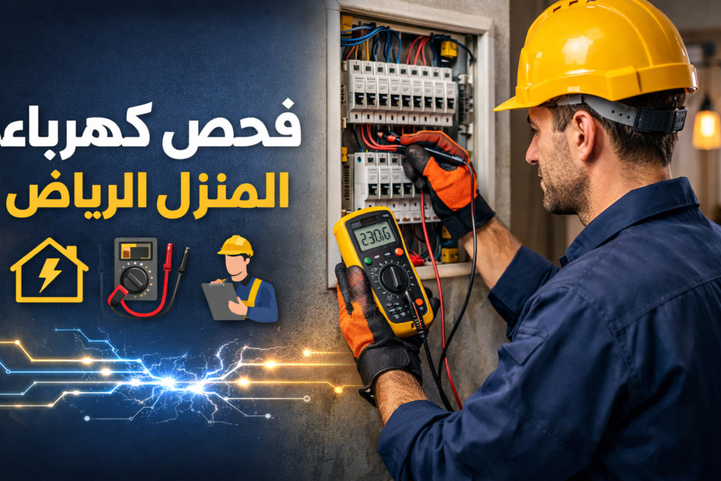 فحص كهرباء المنزل بالرياض